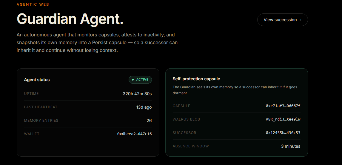 Persist screenshot 2